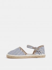 Bílo-modré sandály Tamaris