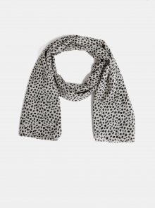 Béžový šátek s leopardím vzorem Pieces Curie