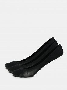 Sada tří párů černých nízkých ponožek Bellinda 