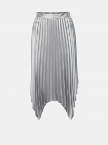 Plisovaná sukně ve stříbrné barvě Dorothy Perkins