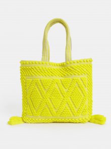 Žlutá plážová taška Dorothy Perkins