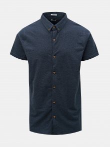 Tmavě modrá košile s drobným vzorem Dstrezzed