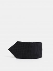 Černá kravata Selected Homme New Texture