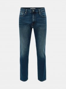 Modré pánské tapered fit džíny Calvin Klein Jeans