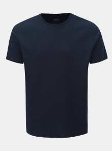 Tmavě modré basic tričko Burton Menswear London