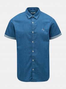 Modrá džínová košile s výšivkou Jack & Jones Surf