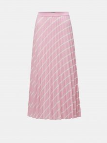 Růžová plisovaná sukně Miss Selfridge