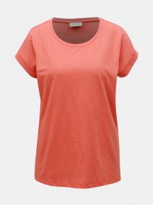 Oranžové basic tričko VILA Dreamers