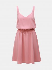 Růžové šaty VILA Laia