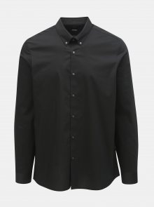 Černá skinny fit košile Burton Menswear London