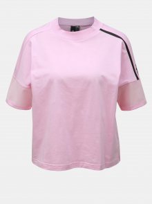 Růžové dámské tričko adidas Performance Trupnk