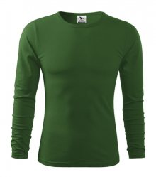 Pánské tričko s dlouhým rukávem Fit-T Long Sleeve - Lahvově zelená | S