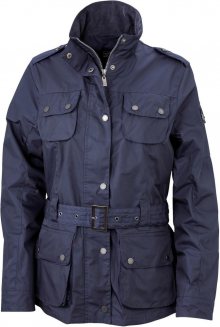 Dámská stylová bunda JN1055 - Tmavě modrá | L