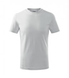 Dětské tričko Basic - Bílá | 110 cm (4 roky)