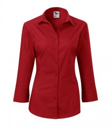Dámská košile s tříčtvrtečním rukávem Style - Červená | L