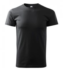 Pánské tričko Basic - Ebony gray | XS