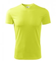 Pánské tričko Fantasy - Neonově žlutá | XS