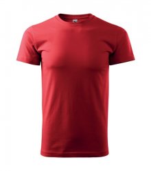 Pánské tričko Basic - Červená | XS
