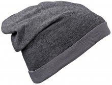 Lehká čepice MB6577 - Černý melír / tmavě šedá | uni