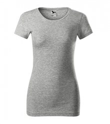Dámské tričko Glance - Tmavě šedý melír | XS