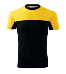 Tričko Colormix - Žlutá | S