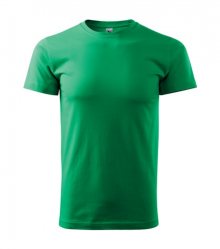 Tričko Heavy New - Středně zelená | S