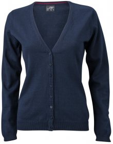 Dámský bavlněný svetr JN660 - Tmavě modrá | L