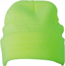 Zimní pletená čepice Thinsulate MB7551 - Neonově žlutá