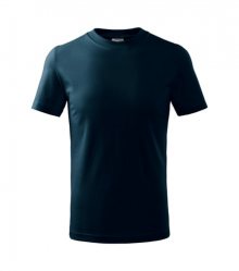 Dětské tričko Basic - Námořní modrá | 122 cm (6 let)