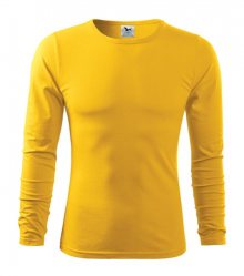 Pánské tričko s dlouhým rukávem Fit-T Long Sleeve - Žlutá | L