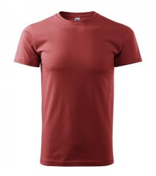Pánské tričko Basic - Bordó | XS