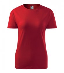 Dámské tričko Basic - Červená | XS