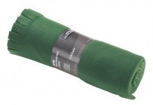 Fleecová deka 130x170 cm JN956 - Tmavě zelená | 130 x 170 cm