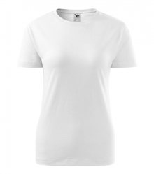 Dámské tričko Basic - Bílá | XS