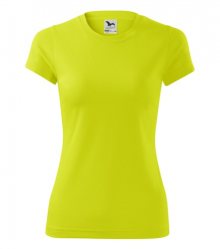 Dámské tričko Fantasy - Neonově žlutá | XS