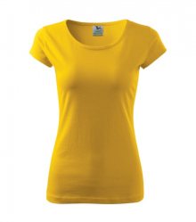 Dámské tričko Pure - Žlutá | XS
