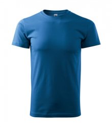 Pánské tričko Basic - Azurově modrá | XS