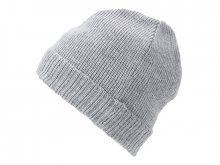Pletená čepice MB7111 - Světle šedý melír