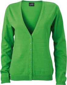 Dámský bavlněný svetr JN660 - Zelená | L