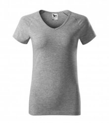 Dámské tričko Dream - Tmavě šedý melír | L