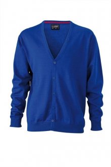 Pánský bavlněný svetr JN661 - Královská modrá | M