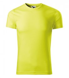 Tričko Star - Neonově žlutá | S
