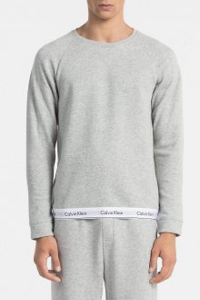 Calvin Klein šedá pánská mikina Sweatshirt Basic - M