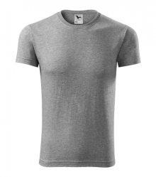 Pánské tričko Replay/Viper - Tmavě šedý melír | S