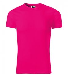 Tričko Star - Neonově růžová | L