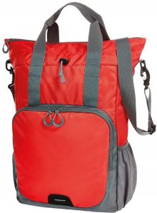 Víceúčelový batoh a taška 2v1 - Červená