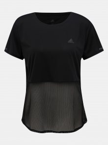 Černé dámské funkční tričko adidas Performance