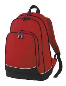 Studentský batoh CITY - Červená