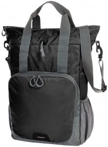 Víceúčelový batoh a taška 2v1 - Černá
