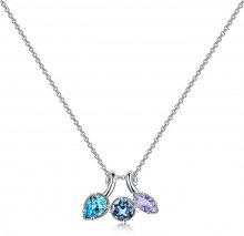 Brosway Pěkný náhrdelník s krystaly Affinity BFF68